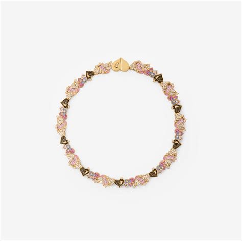 golden souvenir results|Souvenir Pavé Necklace in Gold/multicolour .